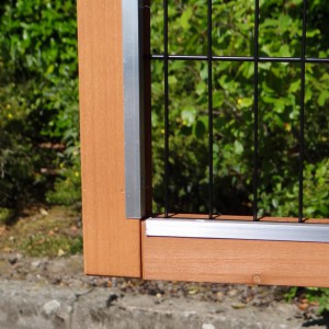 Enclos pour animaux Functional est équipée avec bandes d'aluminium