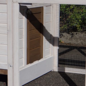 Clapier pour lapin Ambiance Small a un abri de nuit verrouillable