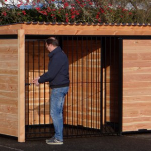 Chenil pour chien de luxe