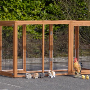 Enclos Functional est approprié pour poules, chats ou lapins