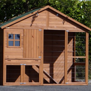 Clapier pour lapin Holiday Large avec protection contre rongement