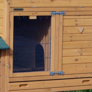 Clapier avec nichoir