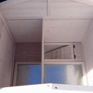 Première étage du clapier