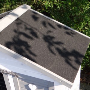 Clapier avec toit bitumé