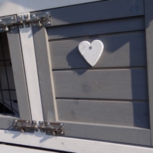 Clapier avec double serrures