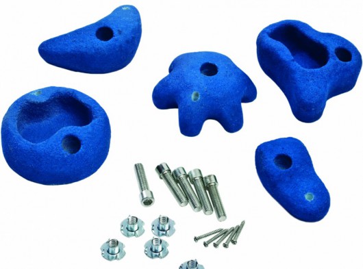 Pierres à grimper Medium bleu • pour équipment de jeu