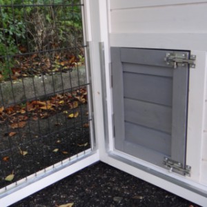 Clapier pour lapin Double Small a une nichoir verrouillable