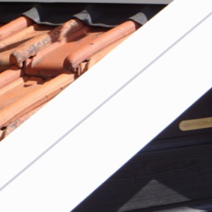 La niche pour cochon BINQ est équipée avec bords du toit blanches