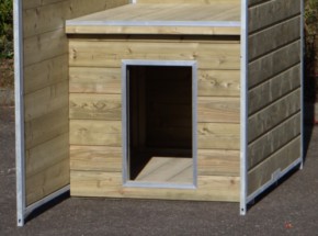 Niche pour mettre au chenil