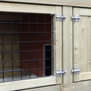 Clapier avec serrures