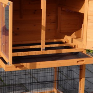 Poulailler avec 2 perches