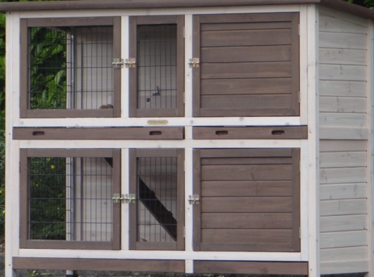 Ensemble d'isolation en plexiglass · pour clapier pour lapin Annely