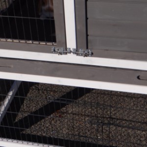 Clapier pour lapin avec enclos