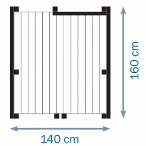 Dimensions de la plate-forme de l'équipment de jeu Pagoda