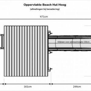 Équipment de jeu Beach Hut | zone