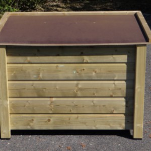 Toit et sol de Beton-multiplex 12 mm.