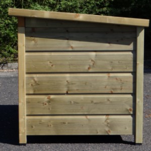 Toiture 7 cm en biais