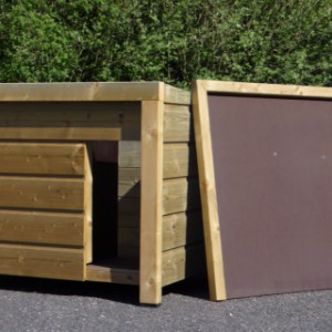 Toit amovible pour niche pour chien